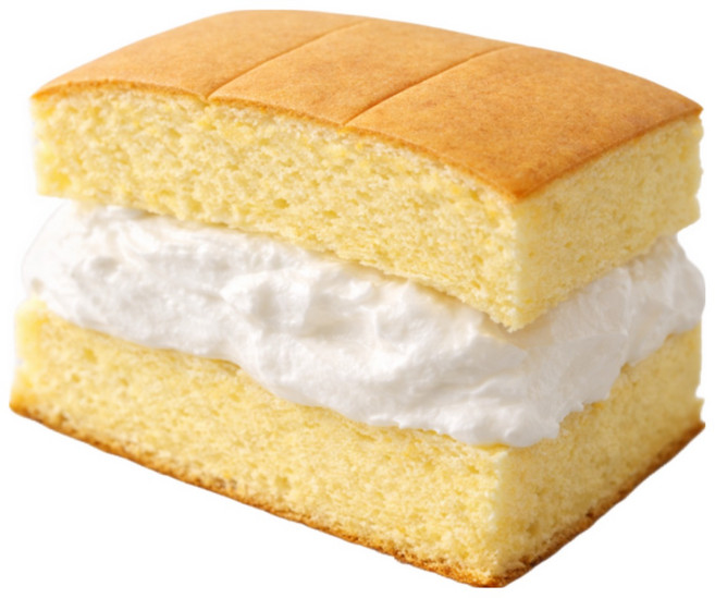대왕카스테라 생크림카스테라 단품 400g, 2개