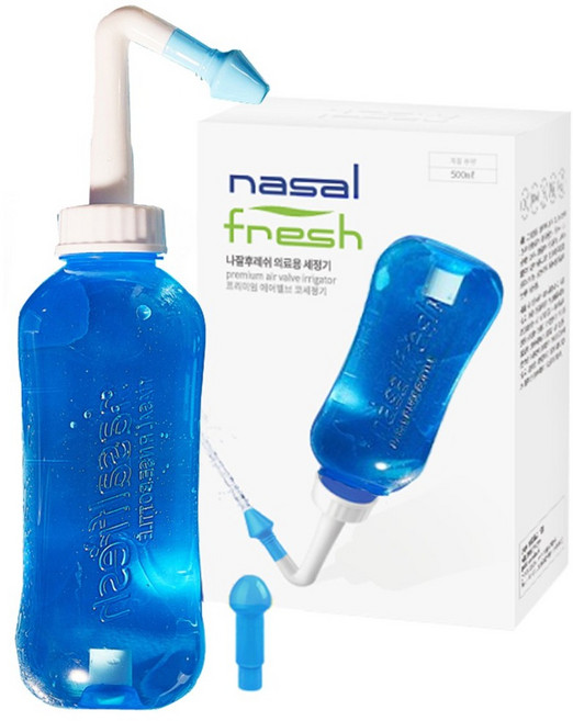 세번티 나잘후레쉬 스토어 300ml 용기+거치대 코세척기 코세정기, 1개