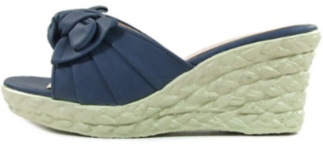 [슈엔몰] 하비 / 7cm웨지힐 여성슬리퍼 여름 통굽 웨지 샌들