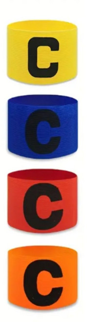 더 프리미엄 캡틴 주장 완장 조기 축구 유소년 용품, 블루, 1개