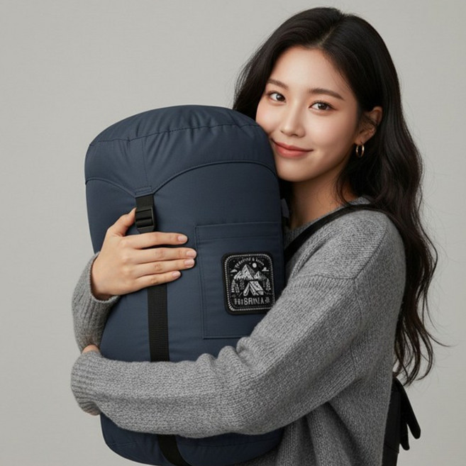 브리니아 네스트 솜 침낭, 03_미드나잇 블루, 1개