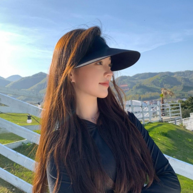 모두리 와이드 심리스 썬캡(5color)