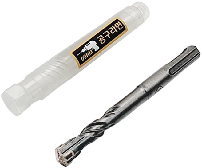 공구라면 ( 09RM ) SDS PLUS 드릴척용 해머드릴 4날 비트 콘크리트 기리 110MM ~ 310MM, 1개