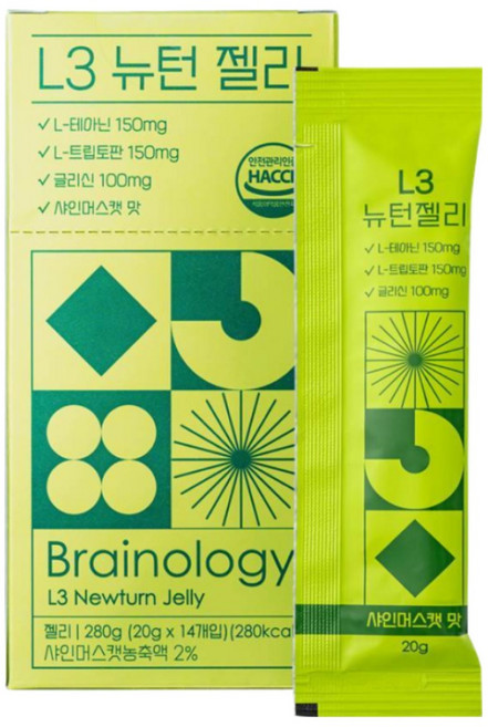 기질 젤리 L3 뉴턴 젤리, 2개, 280g