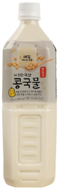 참살이 더 진한 국산 콩국물, 3개, 1L