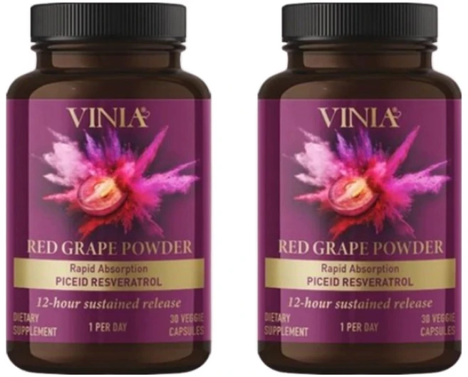 바이오하베스트 비니아 VINIA 피세이드 레스베라트롤 6mg 캡슐 30개입 2개, 1개, 30정 - 쿠팡
