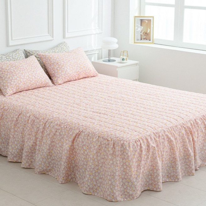 코지 스커트 침대 매트리스 커버