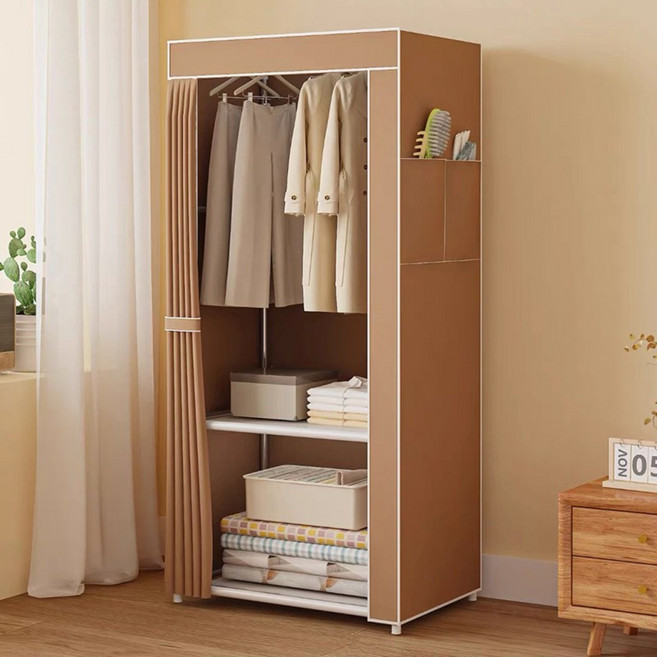 votgl 비키니옷장 조립식 옷장 이불장 비키니장, 70*45*150cm