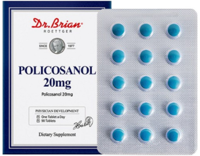 닥터브라이언 폴리코사놀 20mg 타블렛, 90정, 3개
