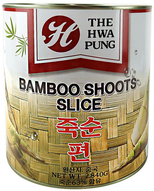 (배터짐)차이나 THP 죽순편 마라탕 짬뽕 중화요리, 2.84kg, 1개