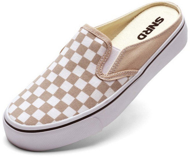 SNRD 뮬 슬립온 블로퍼 스니커즈 캔버스 단화 SN628