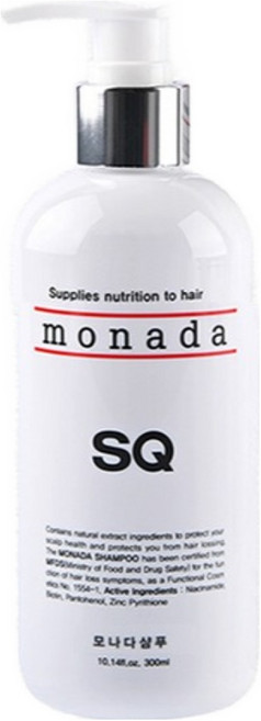 에스큐제약 모나다 탈모 증상 완화 샴푸 1000ml 4세트, 1L, 4개