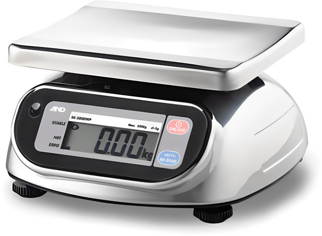 에이엔디 AND 방수 전자저울 WP시리즈 중량선택 수산용 방진 산업용, WP-20K