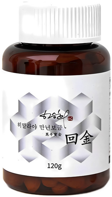 건강 알약소금 회금 (히말라야 블랙솔트 용융염 1병 1~2개월분)_특허 등록기념 사은품 증정, 1개