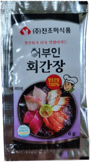 진조미 어부인 회간장 (6gX150ea) x 4묶음 = 600개 [배달 포장], 6g