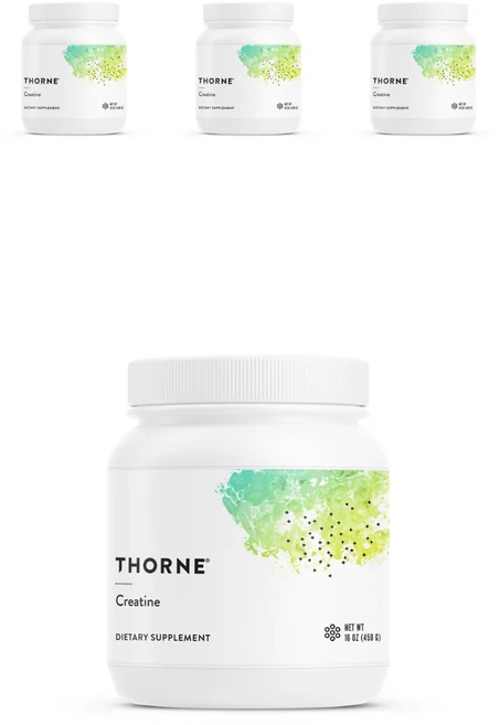 쏜리서치 크레아틴 글루텐 프리 450g (16 OZ) 90회분, 4개 - 쿠팡