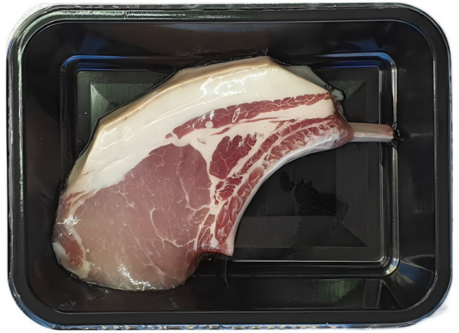 제주흑돼지 돈마호크 프렌치랙 뼈등심 캠핑음식, 돈마호크 350g ~ 450g, 1개