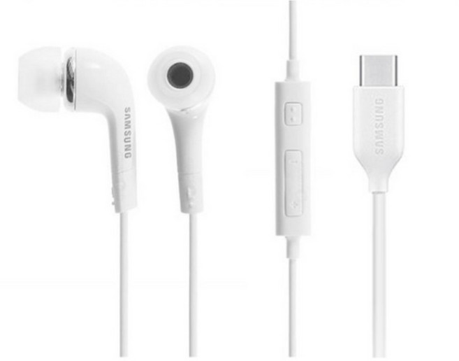 삼성 정품 C타입 유선 이어폰 커널 인이어 유선 이어폰 갤럭시 S22 S23 S10 S20 Z플립 시리즈 노트10 20 보급형 대량구매가능, 화이트, 삼성C타입이어폰