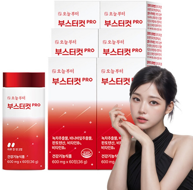 오늘부터 부스터컷, 60정, 6개