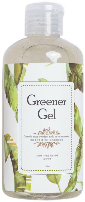 그리너젤 수용성 러브 마사지젤 부부 여성 건조증 제리, 250ml, 1개