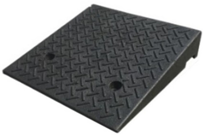 드루와 고무 경사로 차량진입판, 1개