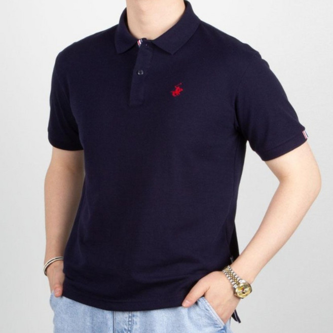 폴로 클럽 남자 피케셔츠 반팔 카라티 WBP-7002 티셔츠 빅사이즈