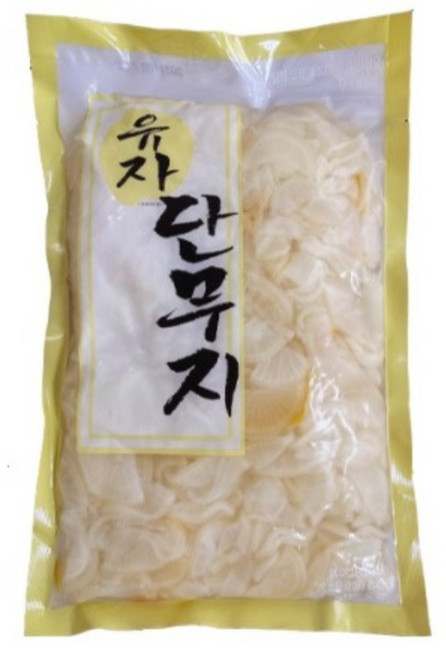 유자단무지 1kg*10봉지