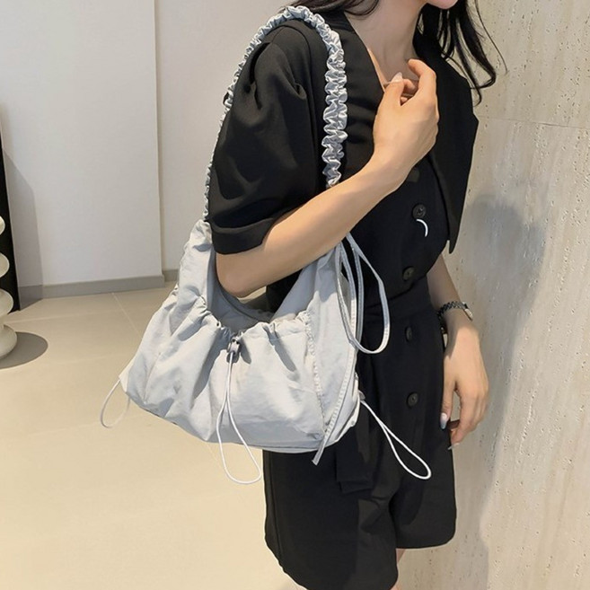 모스리나 초경량 투웨이 셔링 가방 크로스백 숄더백 + 인형 키링 세트