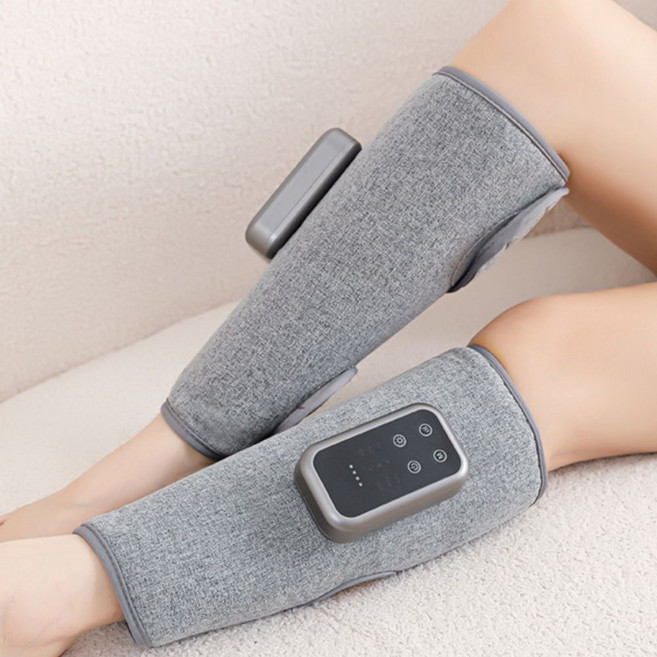 한일의료기 종아리 공기압온열 마사지기, 그레이, 종아리마사지기 한쪽