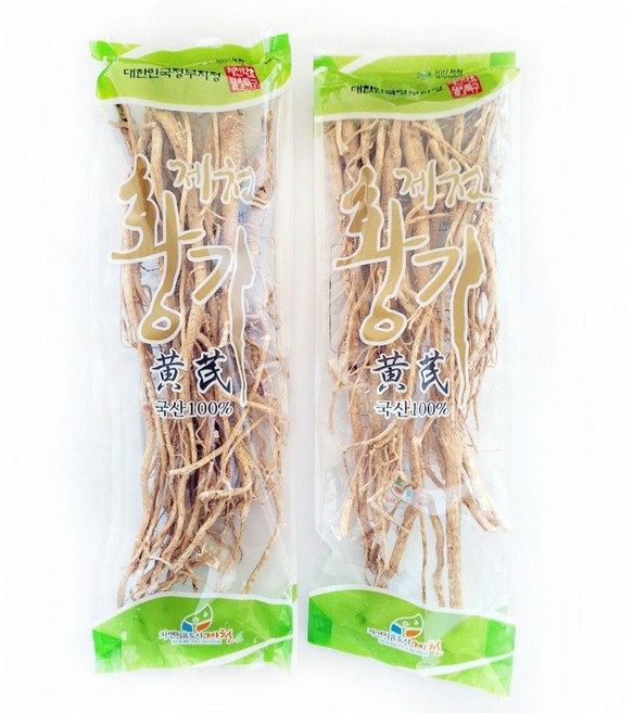 약제천궁 국내산 통황기 300g 국산 제천 통황기 1년산 삼계탕 백숙재료 황기차, 2개