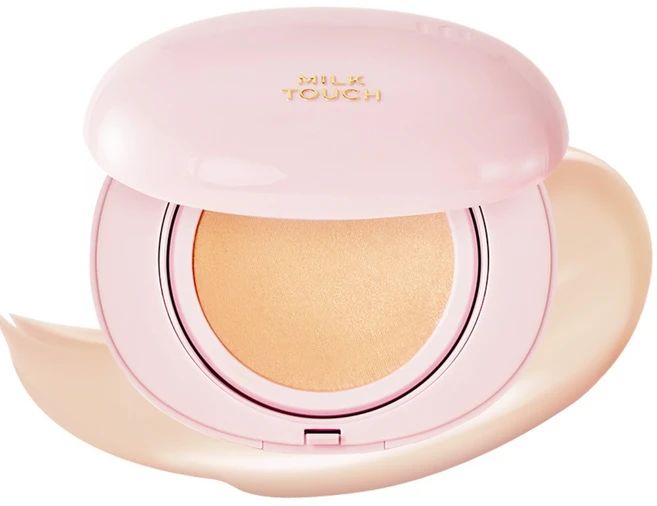 밀크터치 올데이 스킨 핏 밀키 글로우 쿠션, 1개, 03 내추럴 베이지 - 쿠팡