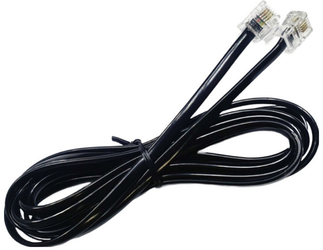 CBT 6P4C 케이블 10M, 1000cm, 1개