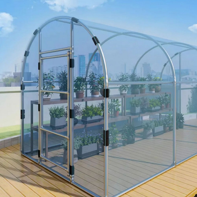 농가든든 조립식 비닐하우스 창고 온실 미니 자재 소형 텃밭 비닐 재배, 11_3m x 3m x 2m, 1개