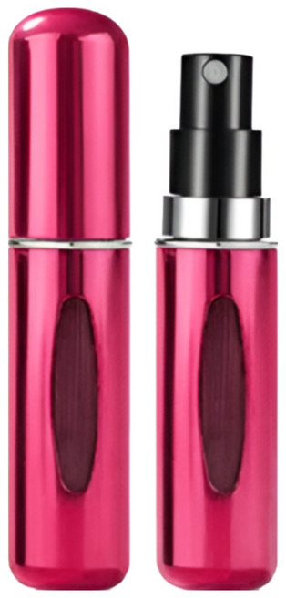 하루생활 휴대용 퍼퓸 리필 향수공병 5ml 향수소분용기, 5개, 진핑크