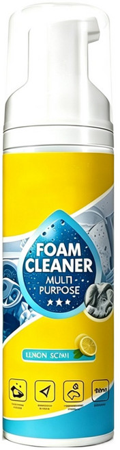 4in1 효소 폼 클리너 다목적 세정제 자동차 실내세정제 주방 욕실 소파용, 1개, 155ml