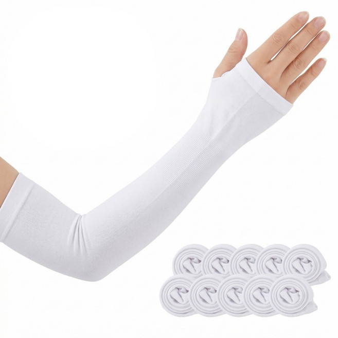 시즌홈 자외선차단 손등 쿨토시 아이스 팔토시 10개 세트