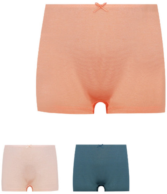 엠알키즈 여아용 아모르 인견 드로즈 3종세트