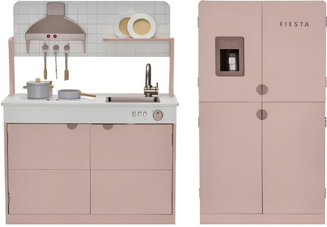 피에스타 우드 주방놀이 샤르망 애쉬핑크, 단품, 1개