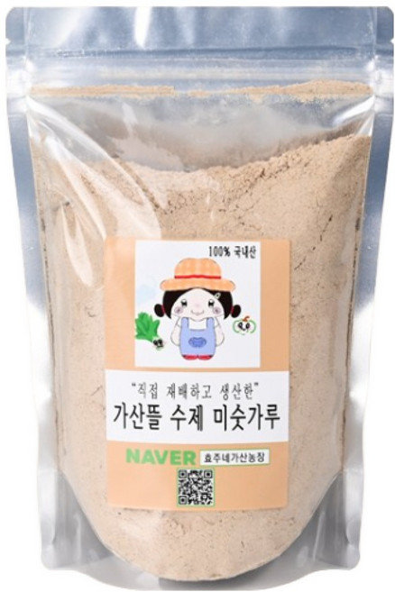 효주네 국내산 햇곡식 고소한 수제선식 미숫가루 400g, 1개