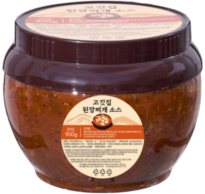 소스대장 고깃집 된장찌개 소스 양념 식당 가정용 업소용, 1개, 350g