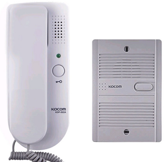 코콤 다세대 주택용 인터폰KDP-502A빌라 아파트도어벨, KDP-502A(220V전원용)