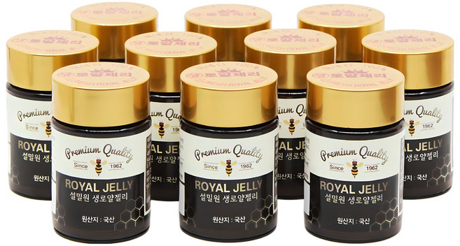 설악산 설밀원 국산 생로얄제리, 50g, 20개