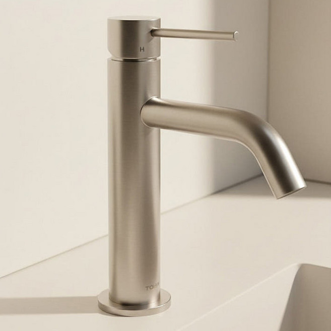 토이스 원홀 무광 니켈 욕실 수전 스테인리스 SUS304 전국설치 자가설치 수전교체, 1개