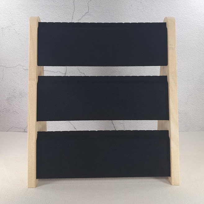 원목 스웨이드 3단 목걸이거치대 (2231)