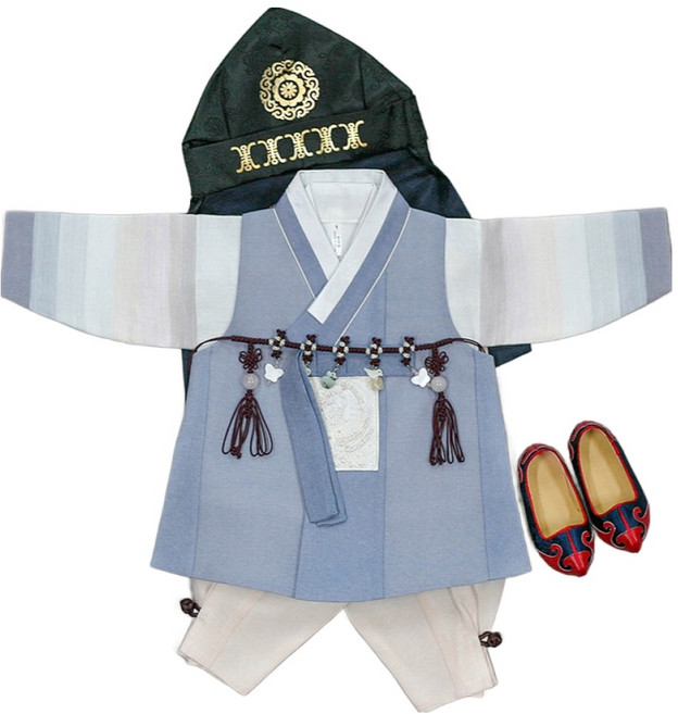 소문난집 남아용 한복세트 쾌자 도포 유아동 남아 아기 돌 유아한복 아동 어린이 한복