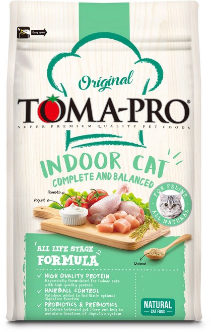 TOMA-PRO優格 室內貓貓糧 乾飼料 貓飼料 雞肉+米配方 完全均衡配方 全齡階段3kg, 3kg, 1個, 雞