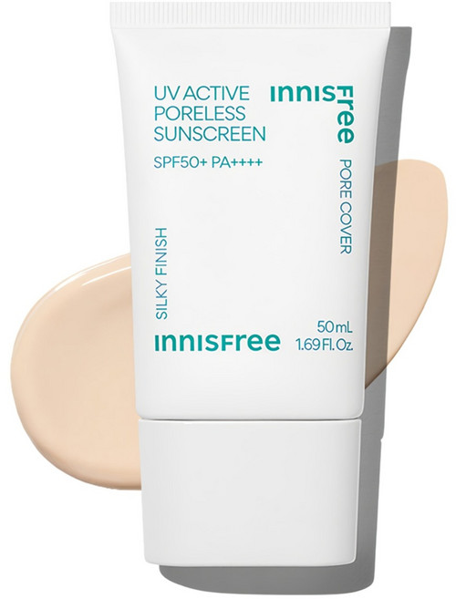 INNISFREE UV毛孔隱形防曬霜 SPF50+ PA++++, 50ml, 1條