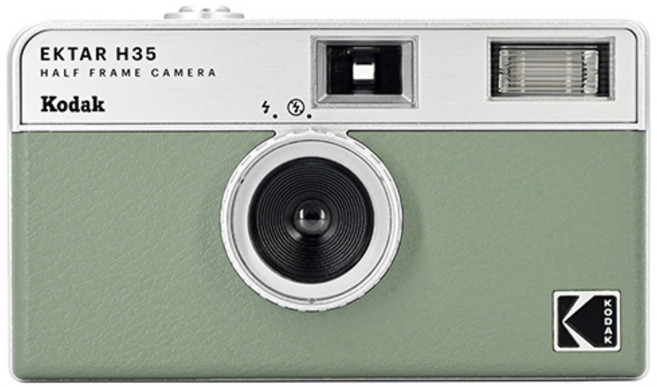 [코닥 선물박스] Kodak 하프 필름카메라 H35 + 코닥 컬러필름 1롤 Set 5종 중 택1, Sage Set (세이지), 1개