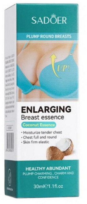 가슴 에센스 증대 볼륨 업 가슴 탄력 볼륨 마사지 에센스 미백 가슴확대, 3개, 30ml