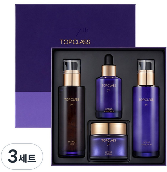 참존 탑클래스 7세대 리프팅 스킨케어 4종 선물세트, 3세트